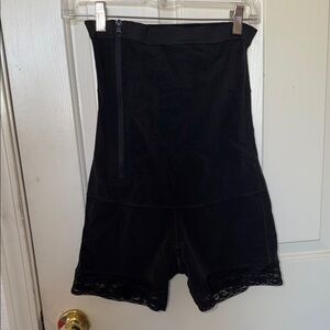 Feelin Girl Black High-Waist Shaping Short - Women